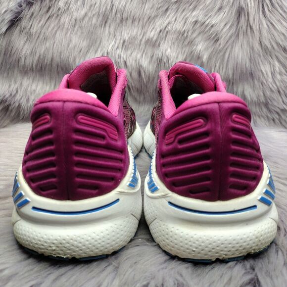 Brooks Adrenaline GTS 22 Running Sneakers Womens Size 10.5 Pink Leopard Cheetah - Picture 5 of 8